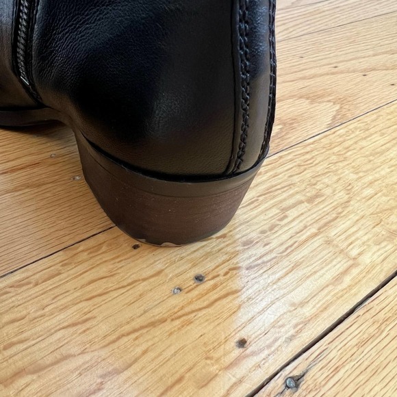 Lucky Brand Women’s Basel Bootie Ankle Boot Black Leather 7 - Picture 9 of 10